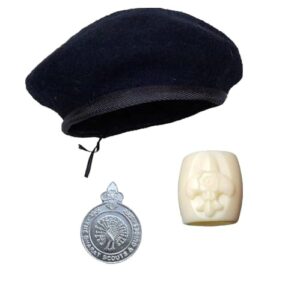 Scout and Guide Uniform Accessories Cap, Woggle, Cap Badge