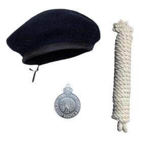 Scout and Guide Uniform Accessories Cap, Rope, Cap Badge