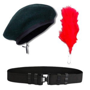 NCC Accessories Cap, Hackle, Belt Combo